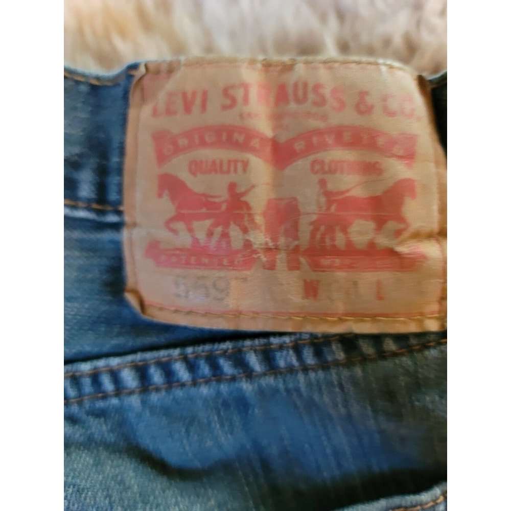 Levi's 559 Denim Jeans Mens 34x34 Relaxed Straight